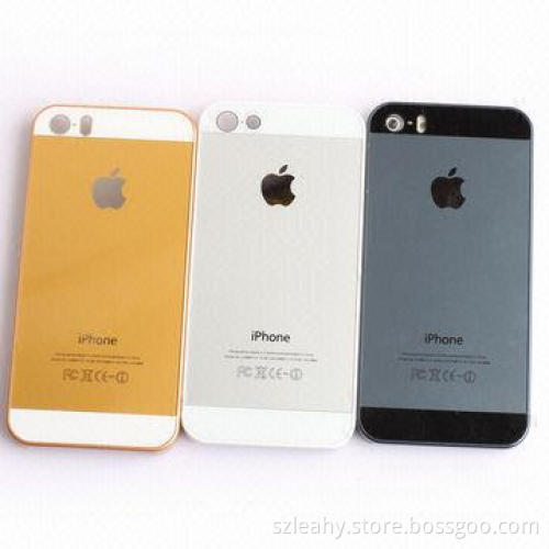 Original Plastic Cell Phone Case for iPhone 5S, Three Colors are Available